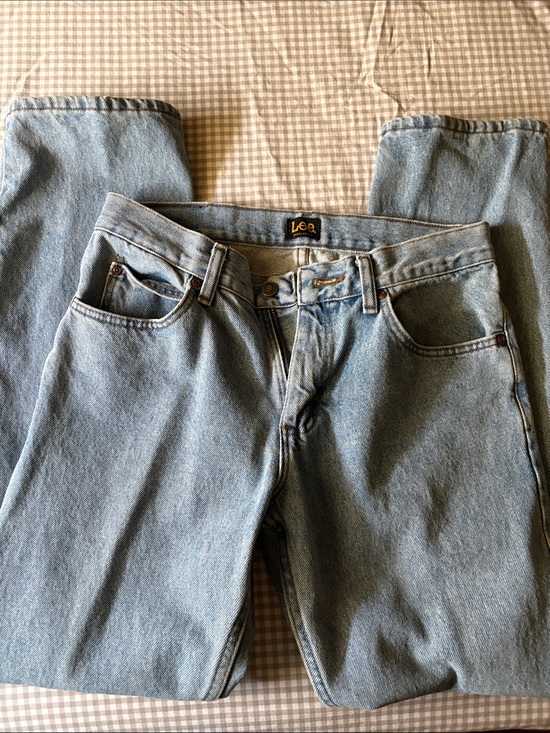 Lee Other - Lee Men's Straight Jeans — Light Blue Denim